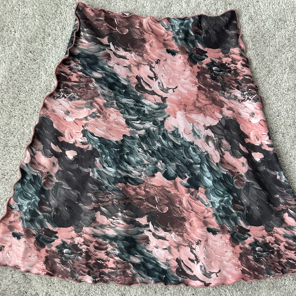 Haystack Women’s reversible Abstract Pink and Black Skirt